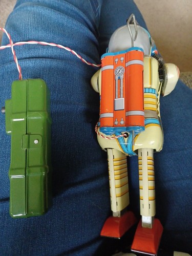 Space Comando Blechspielzeug - Bild 2 von 3