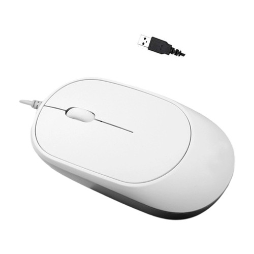 AntiStatic Industrials Wire Mouse Silents Clicks Ergonomic Design 1000DPI USB - Picture 2 of 11