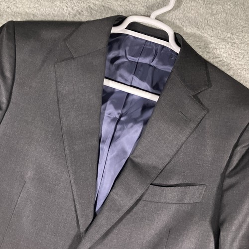 Suitsupply Napoli Int Pure Wool Super 110s Blazer Mens 52 Italian Fabric Gray - Picture 11 of 20