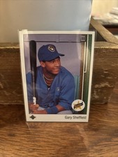 1989 Upper Deck - Gary Sheffield #13 Right Side Up SS on Front (RC)
