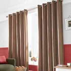 Striped Curtain Pair Traditional Design Fully Lined Eyelet Header 165 x 183 cm