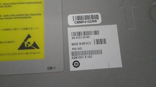 Cisco ASR1001-X 6-Port Aggregation Services Router w/x2 Power Supplies (B0269) - Picture 8 of 14