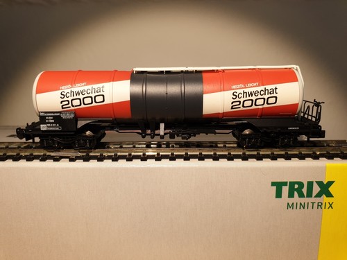 15624 K Minitrix Spur N Kesselwagen "Schwechat", Bauart Zas der ÖBB, neu - Bild 8 von 13