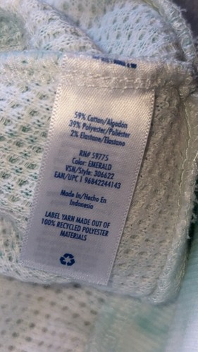 Camisa Limited Too Girls Talla XL Esmeralda Manga Larga Tejido Gofre Joyas Nuevas Etiquetas - Imagen 7 de 7