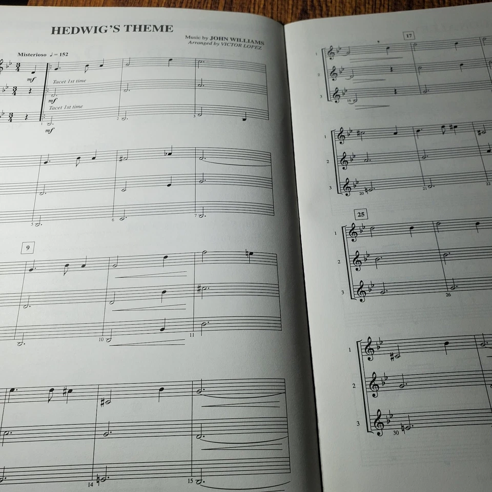 Harry Potter Piedra Filosofal Selecciones Vocales Trompeta Solo Dúo Trío Foto 4 de 4