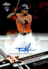 2017 Topps Chrome Rookie Autographs Teoscar Hernandez Auto