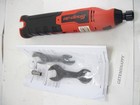 Snap On Red 14.4v 1/4" & 1/8" Brushless Cordless Inline Die Grinder CGRS861 NEW