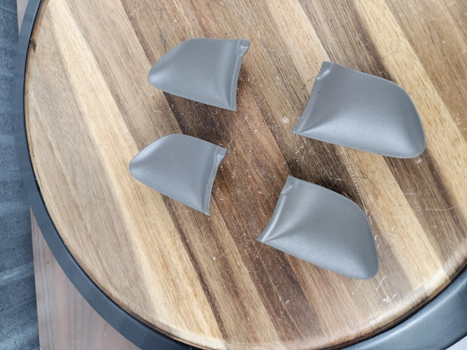 1998-2005 Lexus GS300 GS400 GS430 OEM Door Handle Insert Brown Set Of 4 - Image 2 of 4