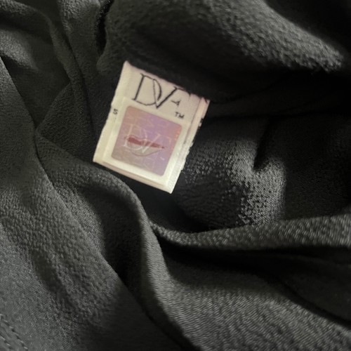 Mono para mujer Diane von Furstenberg negro sin mangas viscosa talla 6 - Imagen 7 de 9