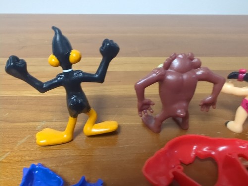 Vintage 1991 McDonald's Super Looney Tunes Happy Meal Toys Complete Set Hero - Picture 22 of 24