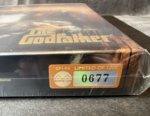 SEALED The Godfather 4K HD Bluray - Manta Lab - Full Slip Steelbook  - #677/1000 - Bild 3 von 7