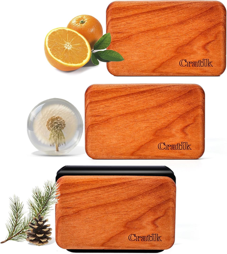 Car Air Freshener - Wood Air Freshener - Car Odor Eliminator for Visor Clip-Vari - Picture 8 of 12