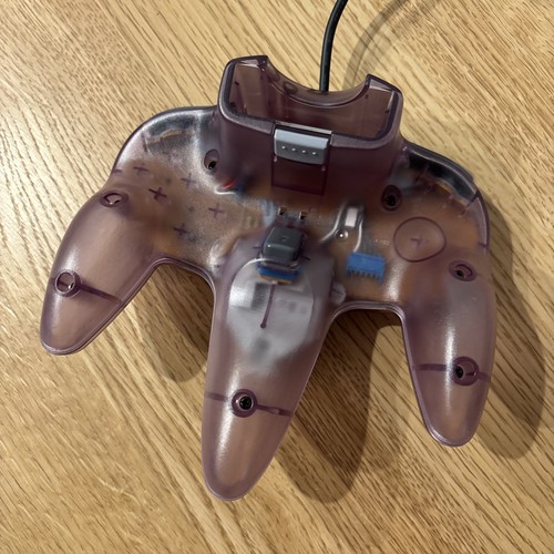 Nintendo 64 Clear Purple N64 Controller New Open Box NUS-005 Japan Rare - Picture 15 of 19