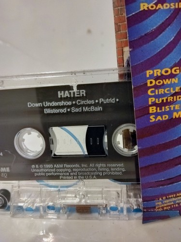 Hater – Hater (1993) – A&M Records 31454 0137 4 – Grunge Stoner Rock Cassette - Picture 3 of 4