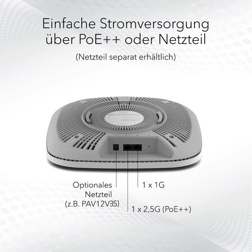 Punto de acceso WiFi PoE++ WiFi 6 NETGEAR WAX630 (velocidad triple banda AX6000) - Imagen 4 de 6