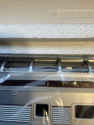 VINTAGE MTH PRR PENNSYLVANIA SUSQUEHANNA RIVER VISTA DOME 3-RAIL PASS CAR - Picture 18 of 24