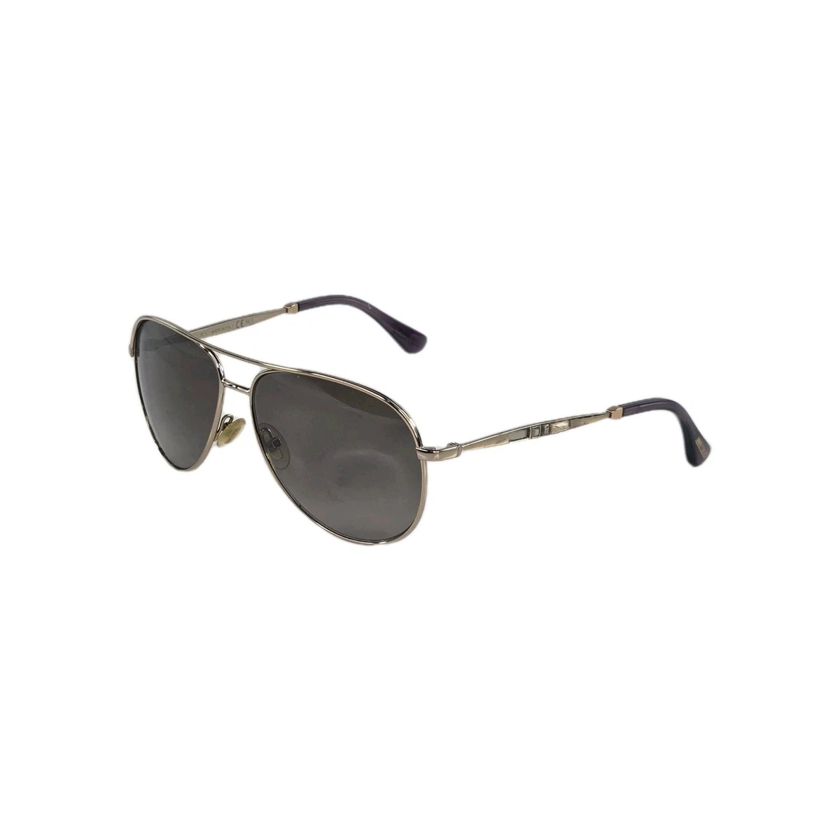 Jimmy Choo Sunglasses JEWLY/S 14JXQ Gold/Purple Rhinestone 58#13 140 Sunglasses Jimmy Choo Purple Sunglasses for Women for sale | eBay main image 2