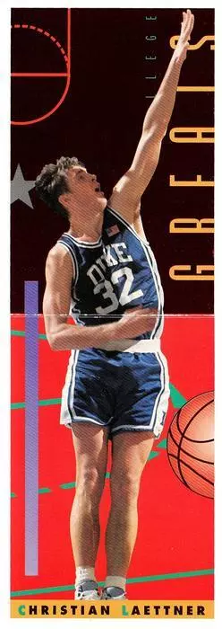 Christian Laettner trading card