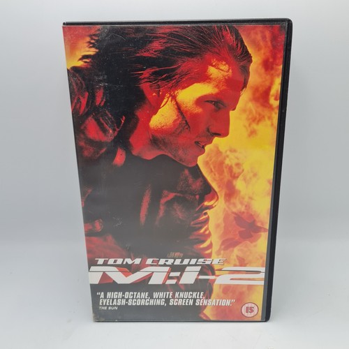 Mission Impossible 2 M:i-2 VHS Video Tape Big Box Ex Rental - Picture 4 of 4
