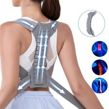 CFR Adjustable Posture Corrector Low Back Support Shoulder Brace Belt Men Woman