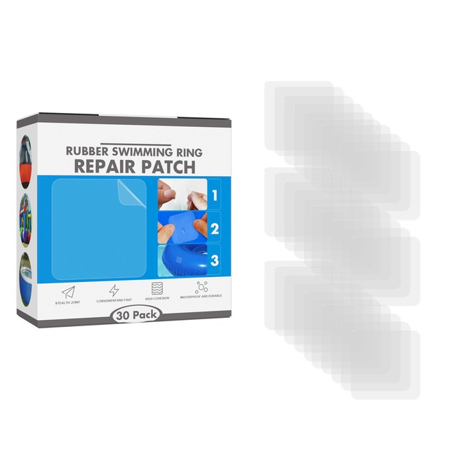 Pool Patch Repair Kit - 30 Pieces Repair Pool Liner Patch for Pool Swimming Ring Pool Patch Repair Kit - 30 Pieces Repair Pool Liner Patch for Pool Swimming Ring