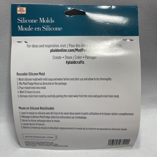 NEW MOD PODGE Silicone Mod Podge Molds Craft Paperweights Hearts Love P3 - Picture 5 of 5