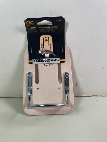 CLC Custom Leathercraft 439 Heavy Duty Steel Loop Hammer Holder - Picture 1 of 5