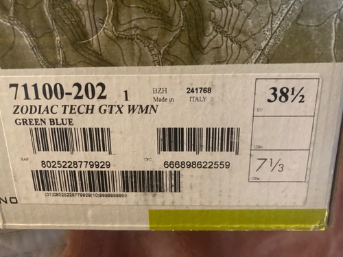 DEAL! NEW w/ box Scarpa zodiac women's mountaineering boots SIZE 38.5 (US 7-7.5) - Picture 4 of 4