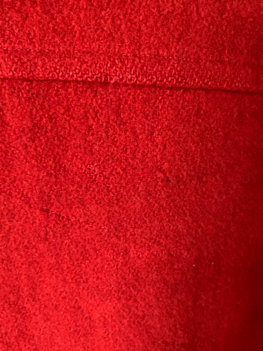 Vintage 1930's/ 1940's Red Wool Zip Up Jacket Unisex - Picture 7 of 18