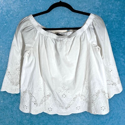 forever 21 eyelet top