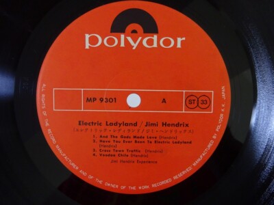 The Jimi Hendrix Experience Electric Ladyland Polydor MP