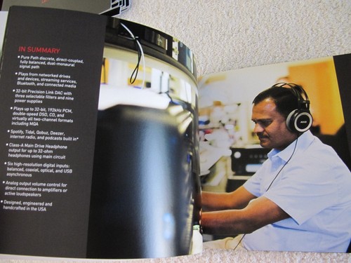 Mark Levinson No. 519 Audio Player Brochure - Picture 11 of 11