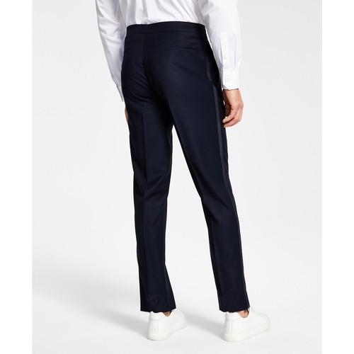 Pantalones de esmoquin Alfani para hombre ajustados azul marino B4HP $135 - Imagen 2 de 18