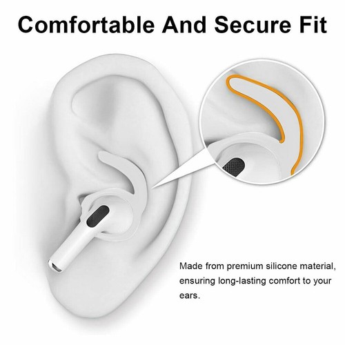 Neu Silikon Ohrhaken Schutz Zubehör Cover für Apple Airpods Pro 2019 - Bild 32 von 54