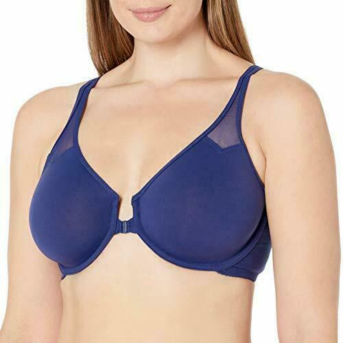 Wacoal Body by Front Close T Back BH 65124 schwarz 32DD neu ohne Etikett - Bild 5 von 7