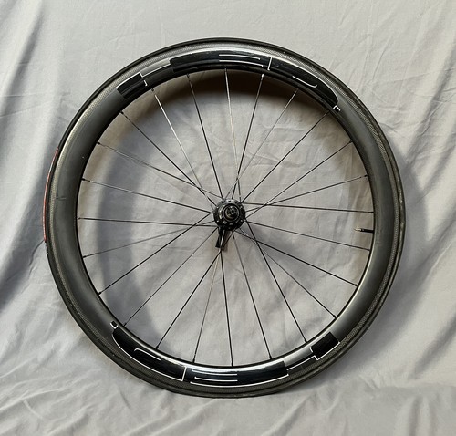 HED Carbon Wheelset 700c Tubular 130/100mm 9mm QR Rim 11 Speed Bladed - Picture 3 of 16
