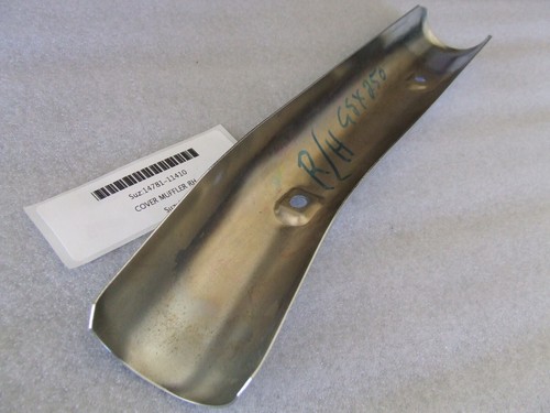 Suzuki GS250 GSX250 GS GSX 250 exhaust cover Right 14781-11400 14781-11410 NOS - Picture 2 of 6