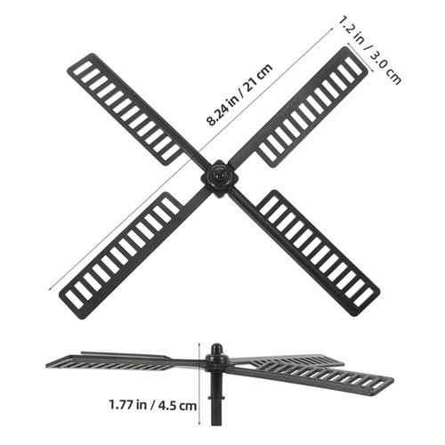 10 Pcs Turbine Windspiel Windmühlen-Leuchtturm-Lüfterflügel - Bild 8 von 12