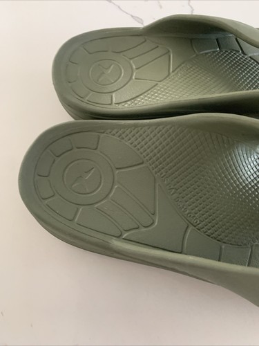 Aetrex Lynco Men’s Green Flip Flops Thongs Size US 13 Preowned Sandals Men’s - Bild 11 von 21