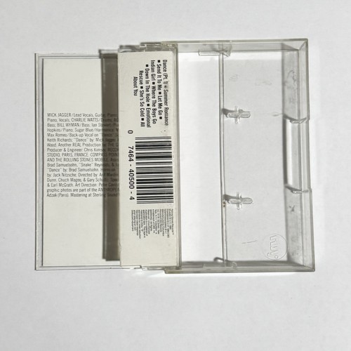 The Rolling Stones Emotional Rescue Cassette Tape Warner 1980 Reissue USA Press - Picture 3 of 6