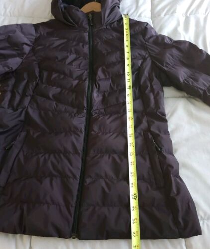 Chaqueta Abrigo 32 Degrees Heat Damas Talla GRANDE Ligera Plumón Púrpura Usada en Excelente Condición - Imagen 11 de 23