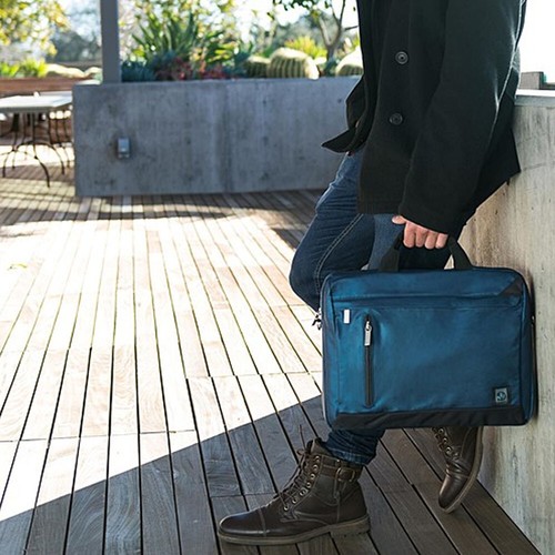 Waterproof Nylon Laptop Carry Case School Bag For 15" HP ENVY x360 / Pavilion - Picture 3 of 12
