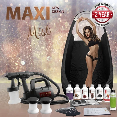 SUNTANA SPRAY TAN Maximist 'MEGA' Lite Plus - Komplettes Spray-Tan-Set Mit Zeltkabine & Viel Mehr!