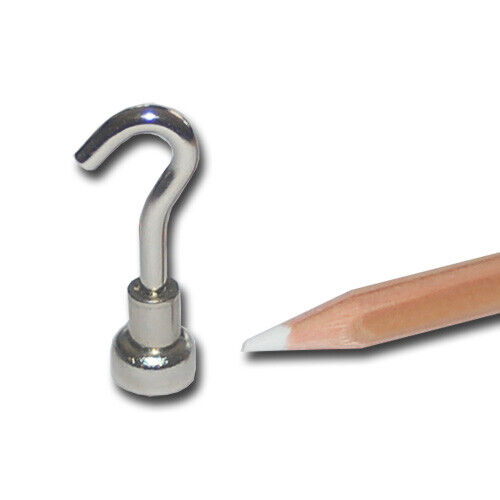 NEODYM MAGNETE MIT HAKEN ✅ ÖSE Ø10-75mm STARKE HAFTKRAFT HAKENMAGNET MAGNETHAKEN - Bild 6 von 25