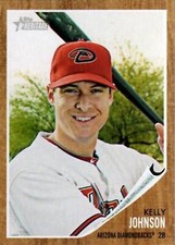 #259 Kelly Johnson - Arizona Diamondbacks - 2011 Topps Heritage Baseball