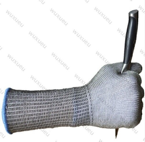 1X Edelstahl Stechschutzhandschuhe Kettenhandschuh Sicherheits-Handschuh Metzger - Bild 4 von 4