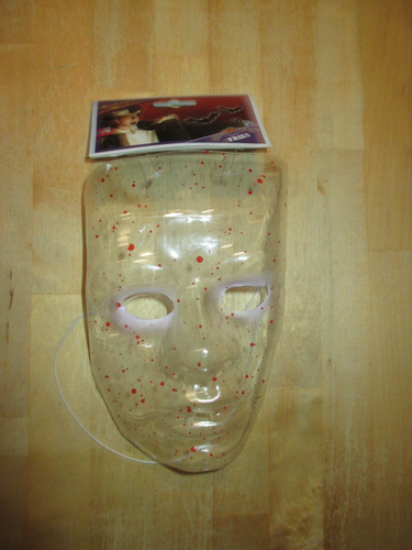 Fries Halloween Karneval Zombie Untoter Vampir Maske Blutspritzer - Bild 1 von 3