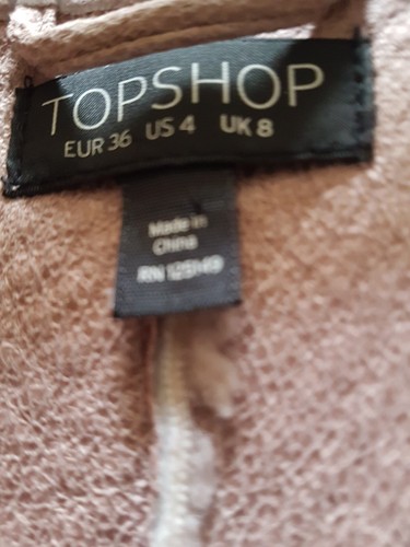 Teddymantel  Gr. 36, Helles Beige - Bild 5 von 7