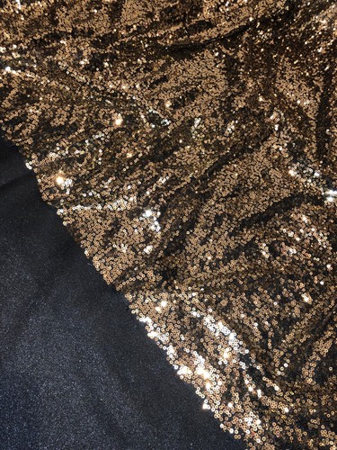 Sparkling 3mm Sequin Tulle Fabric 58” Wide Stretch net backdrop dress - Picture 22 of 106