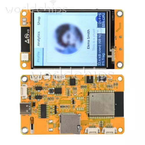 ESP32 WIFI Bluetooth Entwicklungsboard 2,4 Zoll kapazitives LCD Touchscreen Modul